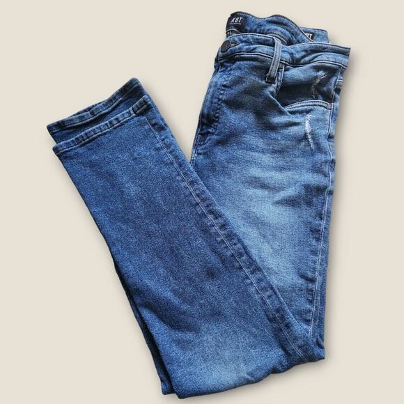 Kut From the Kloth Women's Hi-rise Jeans Chrissie Fab Ab Cigarette Leg Size 14 - Picture 6 of 9